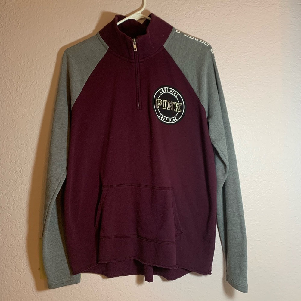 PINK Victoria’s Secret Half-Zip long sleeve